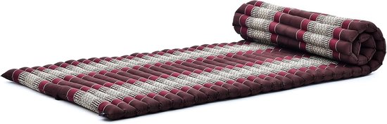 Opvouwbaar Matras - Japanse Futon Vloerbed - Ontspanning en Slapen - Handgemaakt Kapok Gevuld - 190 x 70 cm van Merkloos