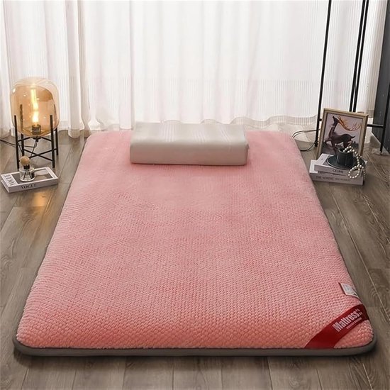 Opvouwbaar Matras - Japanse Vloermat - Slapen Kamperen - Antislip Vloerligstoel - 100x200cm - A van Merkloos