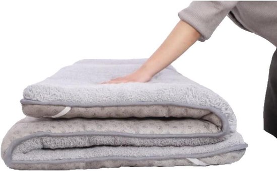 Opvouwbaar Matras - Logeerbed Matras Futon - Comfortabel Slapen - Verdikt Ontwerp - 150 x 200 cm - Geel