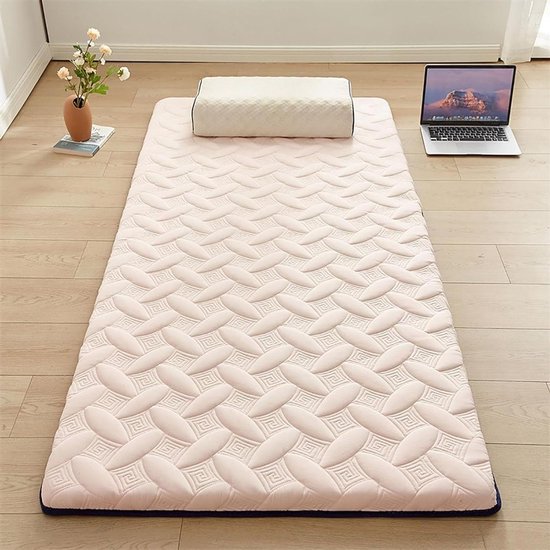 Opvouwbaar Matras - Studentenmatras Vloermatras - Comfortabel Slapen - Zacht Verdikt Ontwerp - 90x190cm - C