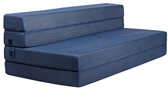 Opvouwbaar Matras van Schuim - 11,5 cm Dikte voor Gasten of als Slaapbank van Merkloos