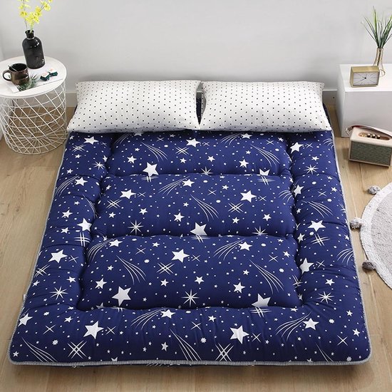 Opvouwbaar Matras - Vloer slaapkussen - Comfortabel slapen - Drielaagse constructie - 8 cm dik - Stijl 6