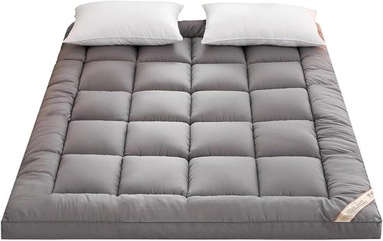 Opvouwbaar Matras - Vloerbedekking Kussen - Comfortabel Slapen - Meticuleus Gewatteerd - 150x200cm - Eén Kleur