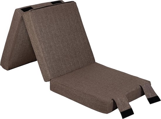 Opvouwbaar Matras voor Binnen en Buiten - Comfortabele Logeermatras 180x60x10 cm - Perfect voor Camping en Gasten van LifeGoods