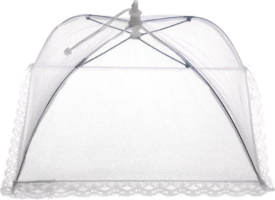 Opvouwbaar Vliegennetje / Vliegenkapje 45 x 45 cm - Hoogte 20 cm van Orange85