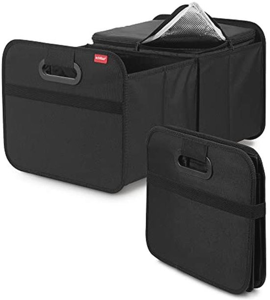 Opvouwbare auto-koelbox met koelfunctie en kofferbakorganizer