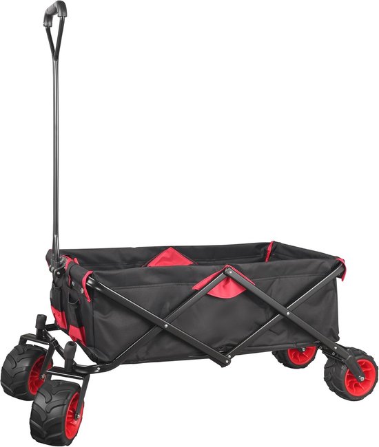 Opvouwbare Bolderkar tot 80 kg - Inklapbare Trekker voor Off-road en Transport van Sekey