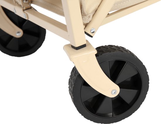 Opvouwbare Bolderwagen – Bolderkar – Vouwwagen – Transportwagen – Bolderwagen Met Stalen Frame – 60 Kg Capaciteit – Verstelbare Handgreep