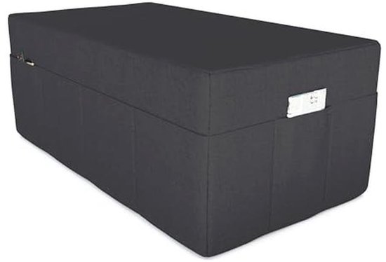 Opvouwbare Campingmatras 3-Delig voor Gastenbed en Slechtslaapmatras 120 x 195 cm van Merkloos