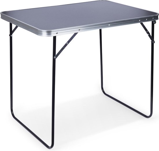 Opvouwbare Campingtafel 80x60x70 cm - Inklapbare Kampeertafel - Vouwtafel - Klaptafel - Opvouwbaar van Bo-Camp