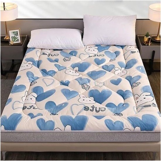 Opvouwbare Futon Matras - Slaapmat Camping - Veelzijdig Gebruik - Extra Dikke Vulling - 120x200cm - Niet gespecificeerd