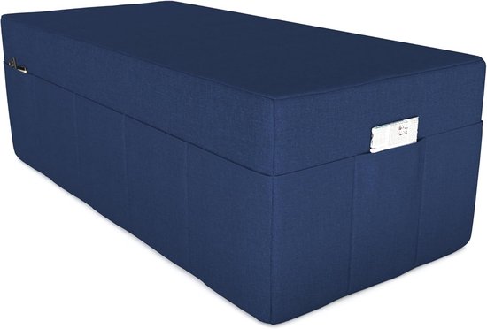 Opvouwbare Gastenmatras 3-Delig 140x195 cm voor Logeren en Kamperen van Merkloos