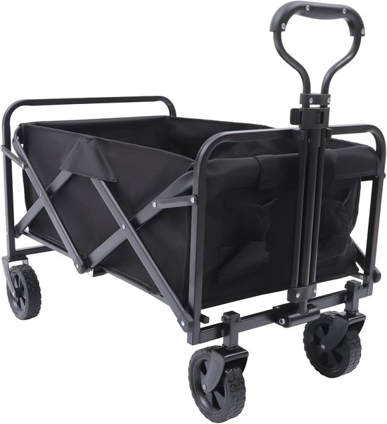 Opvouwbare handwagen voor strand en tuin - perfect voor kamperen, winkelen en outdoor activiteiten van Sekey