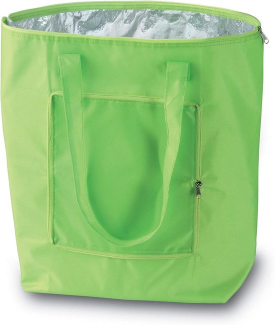 Opvouwbare Koeltas 25 Liter - Lichtgewicht Strandtas met Aluminium Voering van Merkloos