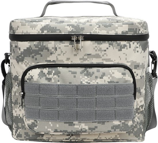 Opvouwbare koeltas - Herbruikbare en geïsoleerde koelbox voor picknick, werk, school, en outdoor activiteiten (15L)