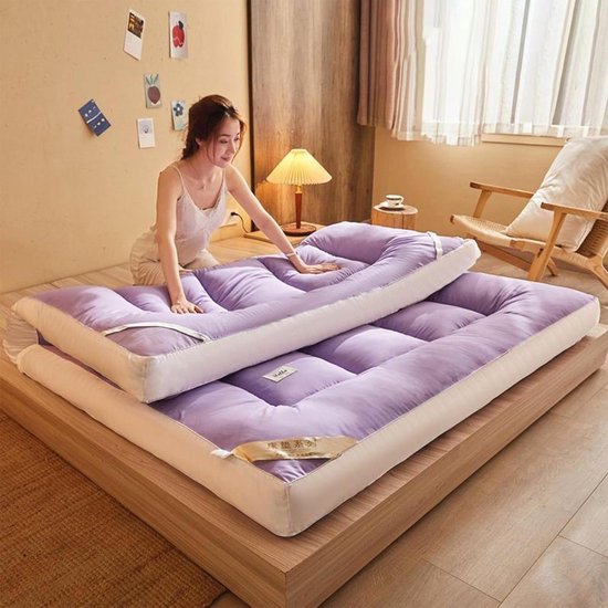 Opvouwbare Matras - Japanse Futon - Gastvrij Ontvangen - Ergonomisch Ontwerp - 90x200cm - A