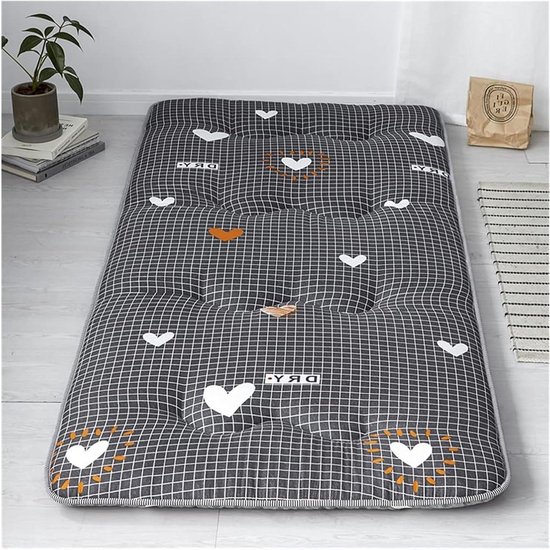 Opvouwbare Matras - Japanse Futon Oprolmatras - Ruimte Besparen - 4 cm Dik Traagschuim - 120 x 200 cm