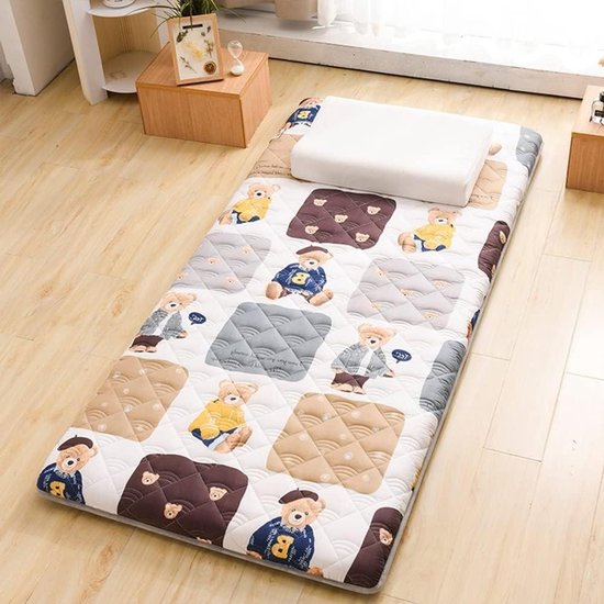 Opvouwbare Matras - Japanse Futon Vloermat - Comfortabel Slapen - Ademend en Zacht - 150x200cm - A