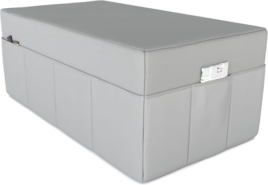 Opvouwbare Matras - Logeer Matras - Kamperen en Reizen - Waterdichte Hoes - 120 x 195 cm - Grijs