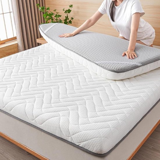 Opvouwbare Matras - Vloerbed - Logeren - Ergonomisch ontwerp - 150x200cm - 01