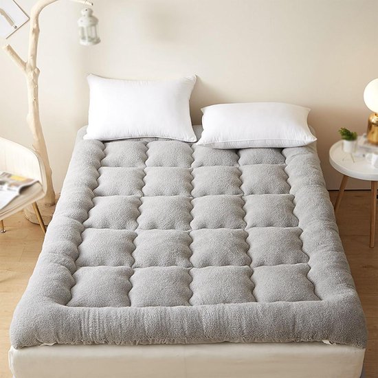 Opvouwbare Matras - Vloerligbed Tatami - Ruimte Besparen - Draagbaar en Compact - 90x200cm - Camel
