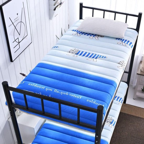 Opvouwbare Matras - Vloermat Slaapmat - Kamperen Reizen - Compact Opvouwbaar - 100x200cm - Donkergrijs