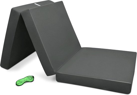 Opvouwbare matras voor reizen en logeren - 120x195 cm - comfortabel en ruimtebesparend van Meralens
