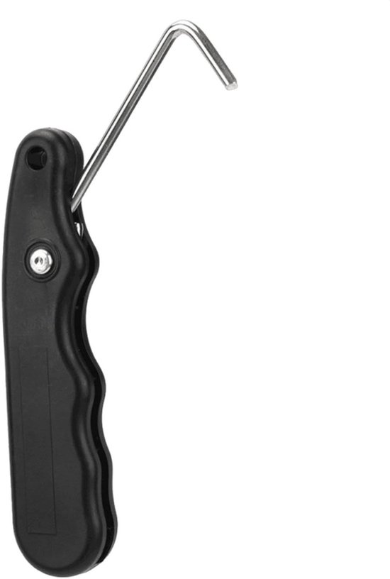Opvouwbare schoentrekker - Kanttrekker tool - Schoenveters strikken - Roestvrij staal - 9.5 cm lengte - Zilverkleurig