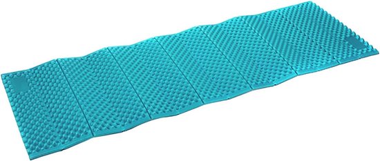 Opvouwbare Slaapmat - Kampeer Mat Picknickmat - Outdoor Kamperen - Dubbel Eierbak Ontwerp - 190x57x2 cm - Groen