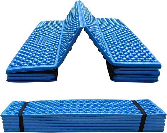 Opvouwbare Slaapmat - Kampeer Matras - Buiten Activiteiten - Ultralicht Schuim - 183 x 60 cm - Groen van Merkloos