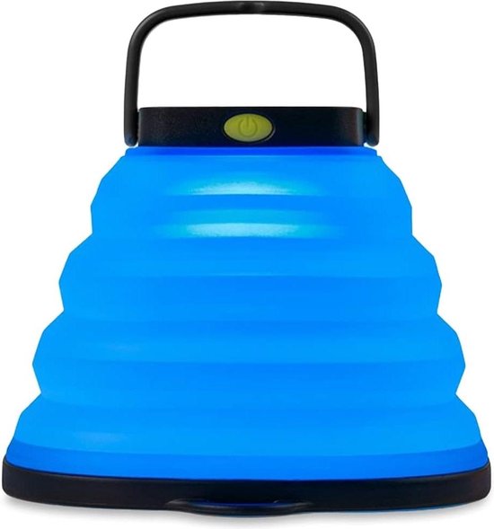 Opvouwbare Solar Lantaarn - Crush Light Chroma - 3 Wit Plus Multicolor Fade - 6 Kleur Modes - Camping en Party - Ingebouwd Zonnepaneel - USB-poort Opladen van Goal Zero
