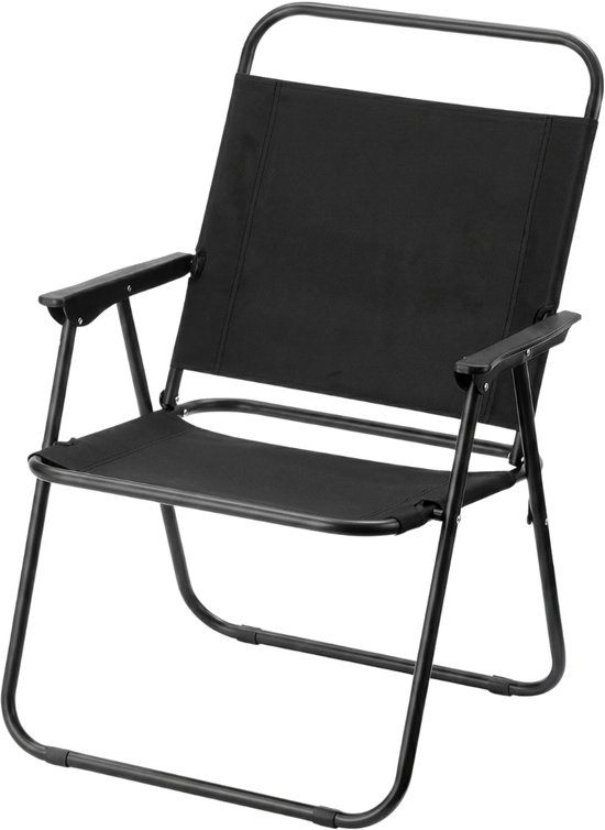 Opvouwbare Strandstoel - Draagbare Klapstoel & campingstoel - Versterkt Stalen Frame (Tot 150 kg) - Large - Vouwstoel - set van 2