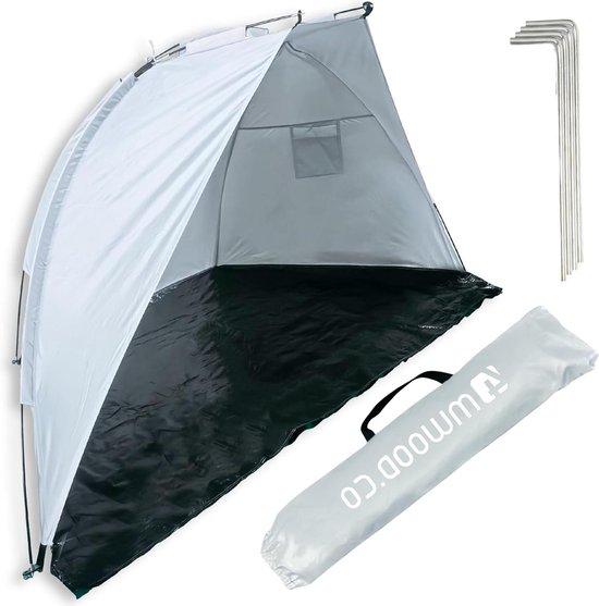 Opvouwbare Strandtent 240 cm - Ideaal voor Tuin, Strand, Camping - Waterdicht en Duurzaam - 240 x 120 x 120 cm met Hoes Beach Tent van Merkloos