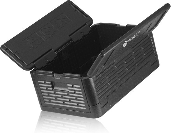 Opvouwbare Thermobox - Isolatiebox voor Eten en Dranken, 60 x 40 x 25,5 cm, Koelbox met Inklapmechanisme, Ideaal voor Catering en Vervoer