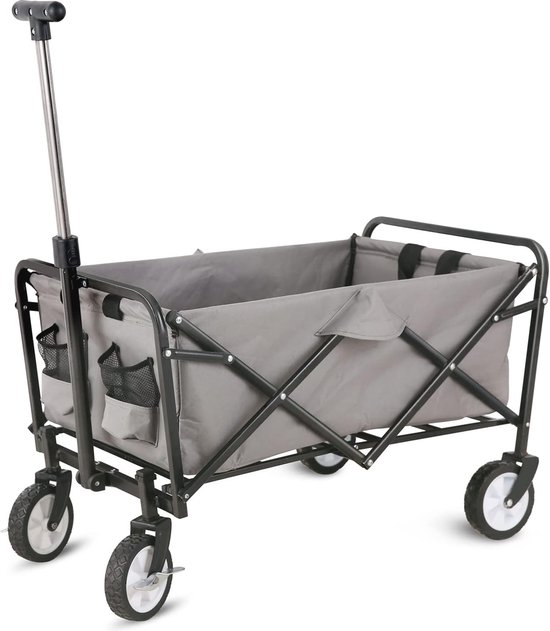 Opvouwbare Transportwagen voor Tuin en Winkel - Maximaal 80 kg van LUXNOR