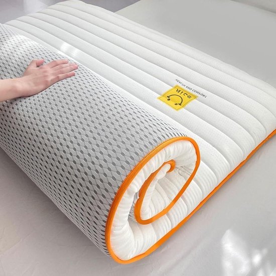 Opvouwbare Vloermatras - Japanse Futon - Logeren & Reizen - Ergonomisch Ontwerp - Multi-size - Grijs