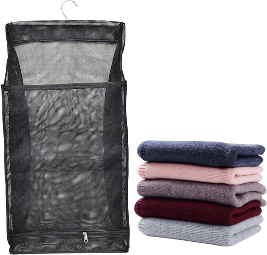 Opvouwbare Wasmand - Hangende Opberger - Ruimte Besparen - Grote Capaciteit - 35x20 cm - Veelkleurig
