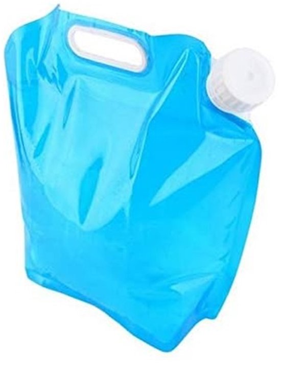 Opvouwbare Waterjerrycan 2 stuks - 10 Liter Waterreservoir voor Wandelen, Kamperen en Reizen van Merkloos