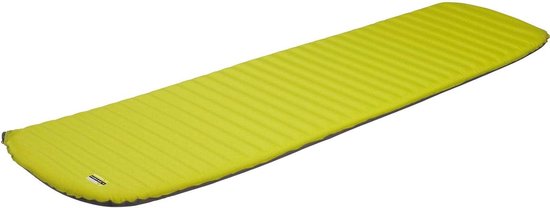Oregon XL matras - Kampeer matras - Comfortabel slapen - Zelfopblazend ontwerp - 60 x 60 x 85 cm - Geel