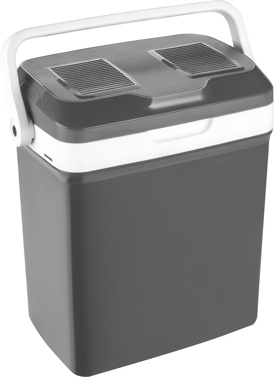 Outbee Koelbox - Koelbox elektrisch 12v 230 volt - Koelbox auto - 21L - Geschikt voor 1,5 liter flessen - Grijs van Outbee