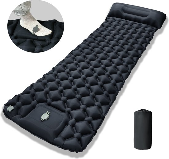 Outbee overnachtingsmat - Bodemmat - Met voetpomp van Outbee