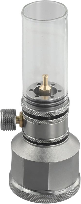 Outdoor Camping Light Set, Gas Lantaarn Kaarslicht Kit Camping Lamp Met Lege Tank Verlengstang Gemakkelijk Te Dragen Voor Camping Wandelen Avonturen (Gas Lantaarn met Tank)