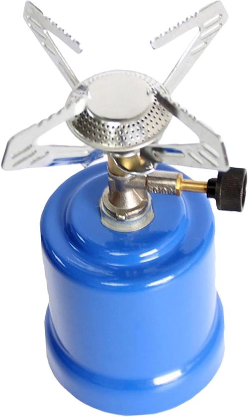 Outdoor Gasfornuis - Camping Kooktoestel - Koken Buiten - Lichtgewicht Windproof - 22 x 11 cm - Diverse kleuren