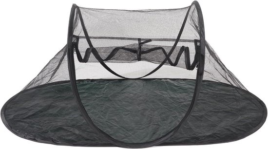 Outdoor huisdieren tent - Opvouwbaar en draagbaar - Kat hond speeltent - Mesh tent - Buiten en binnen huisdieren verblijf - Kat tent - Honden tent - Kattenren - Oefenkennel tent van Merkloos