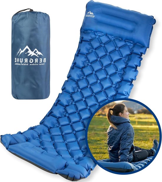 Outdoor Insulation Mat with Foot Pump - Single - Efficient Camping Gear van OutDoor