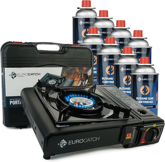 Outdoor Kooktoestel op Gas met 8 Gasbussen voor Camping van Merkloos