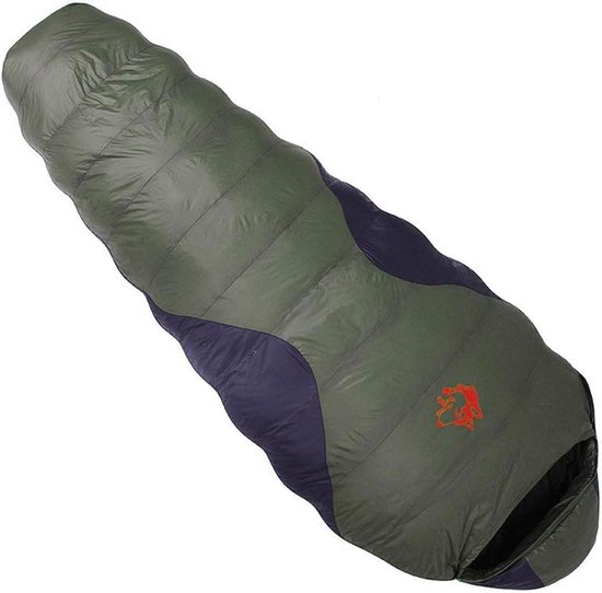 Outdoor Slaapzak - Kampeerzak - Kamperen en Reizen - Verdikte Splicing - 1200-1800G - Legergroen