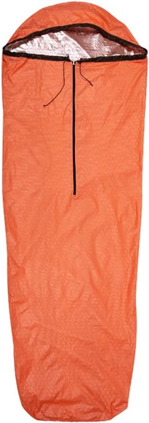 Outdoor-slaapzakken, draagbare noodslaapzak, lichte nylon slaapzak voor kamperen, reizen, wandelen van Merkloos