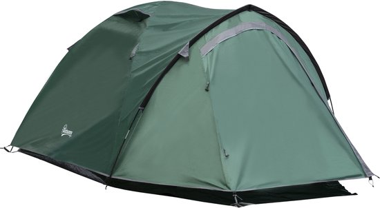 Outsunny Campingzelt Polyester Grau van Outsunny
