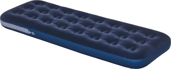 Outsunny luchtmatras - gevlokt plastic - 191x73x22cm - blauw